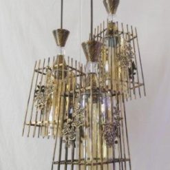 Suspension décorative 1 lampe – 1× douille E27