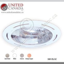Luminaire décoratif – 2× douille E27 – en verre – finition nickel satiné