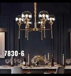 Suspension décorative 5 lampes – 6× douille E27