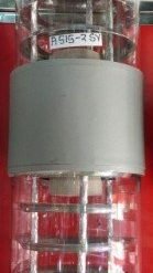 Luminaire extérieur (ampoule) – 2× douille E27 – en verre