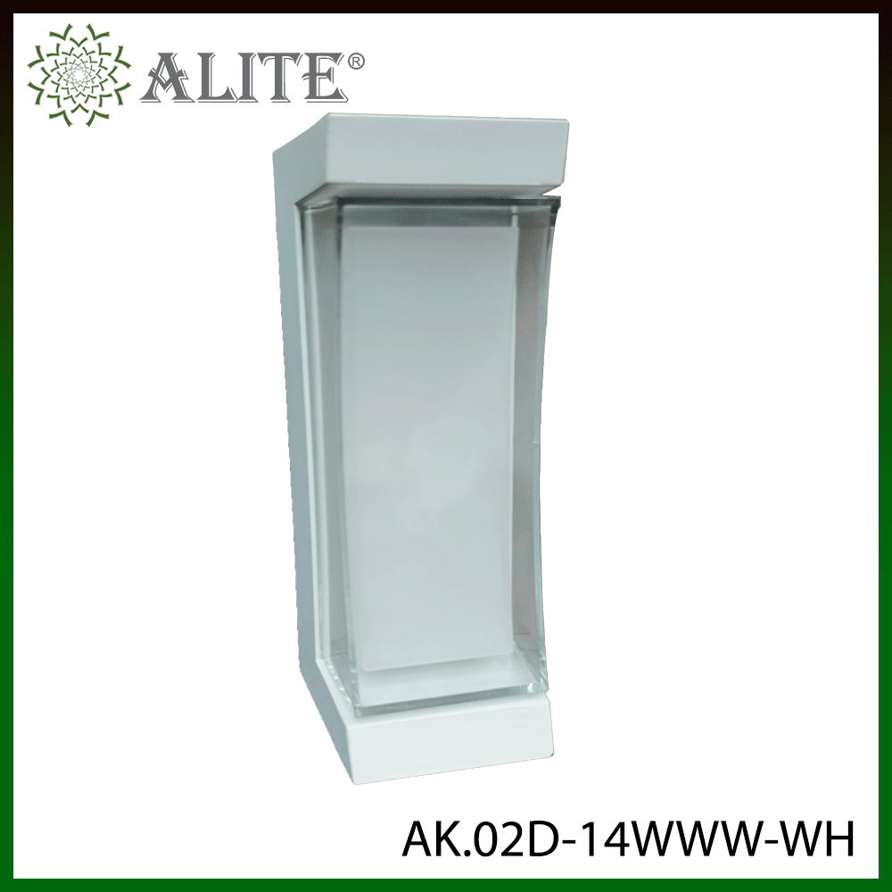 Luminaire LED extérieur – LED 14W – Blanc chaud (3000K) – finition blanc