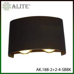 Luminaire LED extérieur – LED 4W – Blanc chaud (3000K) – finition noir