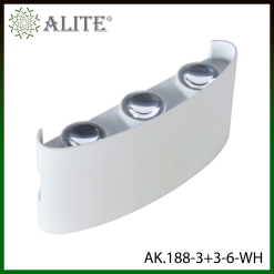 Luminaire LED extérieur – LED 6W – Blanc chaud (3000K) – finition blanc