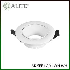 Supports spot (fittings) – extérieur blanc / intérieur blanc – finition blanc