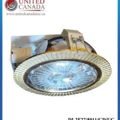 Luminaire décoratif – 2× douille E27 – finition or