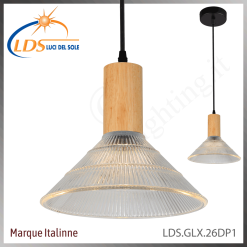 Suspension décorative 1 lampe – 1× douille E27