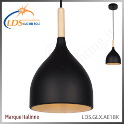 Suspension décorative 1 lampe – 1× douille E27
