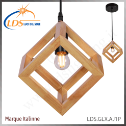Suspension décorative 1 lampe – 1× douille E27