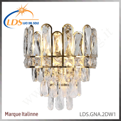 Applique murale en cristal – Luci Del Sole