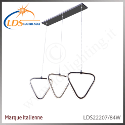 Luminaire décoratif – finition chromé