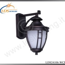 Luminaire extérieur (ampoule) – 1× douille E27 – en verre