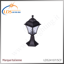 Luminaire extérieur (ampoule) – 1× douille E27 – en verre