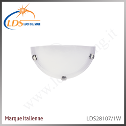 Luminaire décoratif – 1× douille E27 – finition chromé