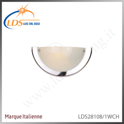Luminaire décoratif – 1× douille E27 – finition chromé