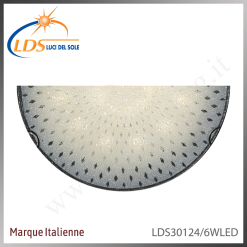 Plafonnier LED en saillie – LED 6W – en verre