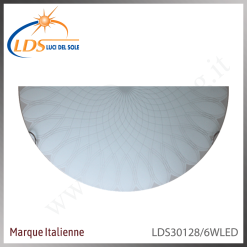 Plafonnier LED en saillie – LED 6W – en verre