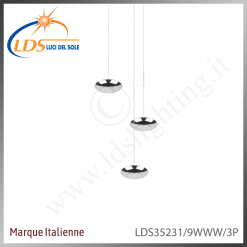 Luminaire décoratif – finition chromé