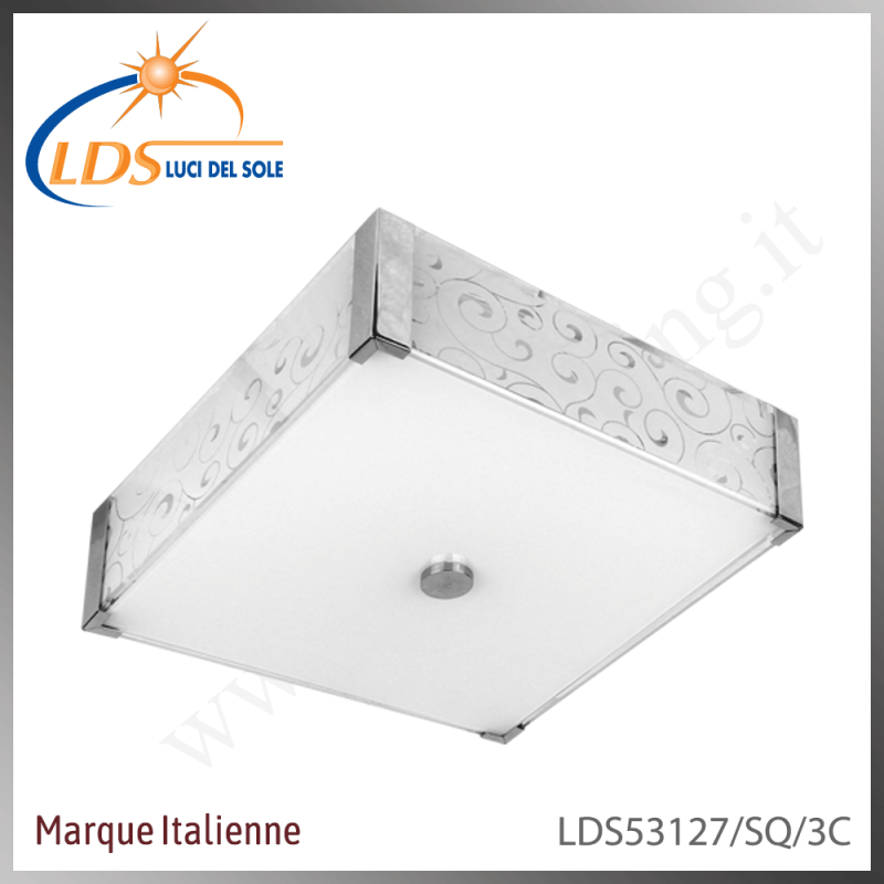 Luminaire décoratif – 3× douille E27