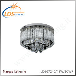 Plafonnier LED en cristal – LED 48W