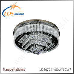 Plafonnier LED en cristal – LED 80W