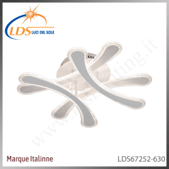 Plafonnier LED en saillie – finition blanc