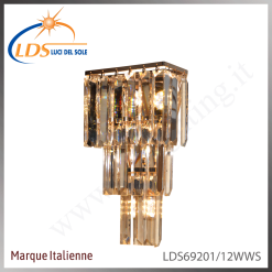 Applique murale en cristal