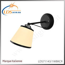 Suspension décorative 1 lampe – 1× douille E27 – en verre – finition noir