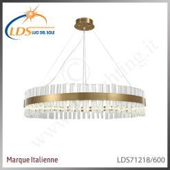 Suspension décorative en cristal – LED 38W – Luci Del Sole