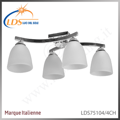 Suspension décorative 5 lampes – 4× douille E27