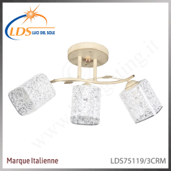Suspension décorative 3 lampes – 3× douille E27