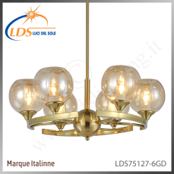 Suspension décorative 5 lampes – 6× douille E27