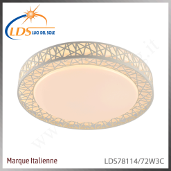 Plafonnier LED en saillie – LED 72W – Blanc chaud (3000K)