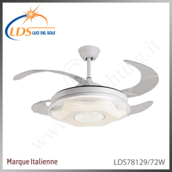 Ventilateur plafond LED avec télécommande – LED 72W
