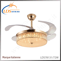 Ventilateur plafond LED avec télécommande – LED 72W