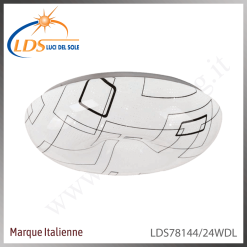 Plafonnier LED en saillie – Blanc froid (6000–6500K)