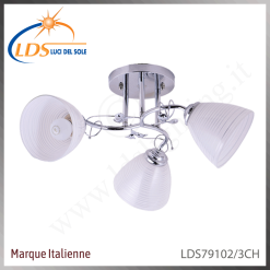 Suspension décorative 3 lampes – 3× douille E27