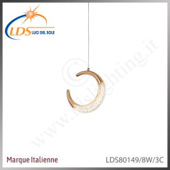 Suspension décorative 1 lampe – LED 8W – Luci Del Sole