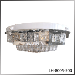 Plafonnier LED en cristal – Douille E14 (petit culot)