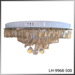 Plafonnier LED en cristal – Douille E14 (petit culot)