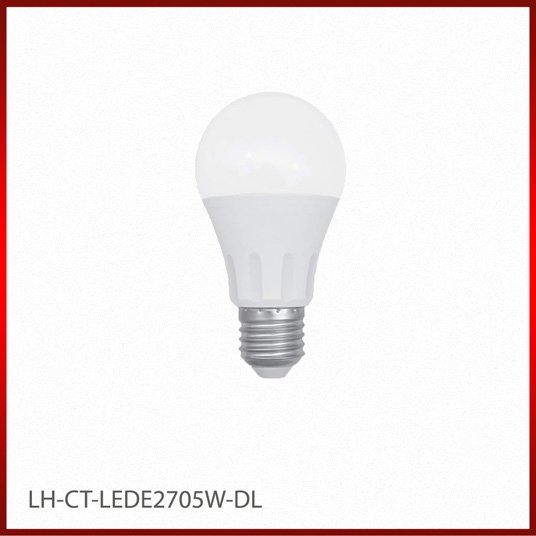 Ampoule LED – LED 5W – Douille E27 – Blanc froid (6000–6500K)