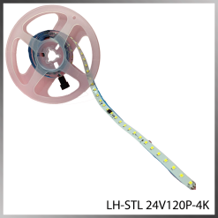 Ruban LED (rouleau 5–10 m) – Blanc neutre (4000K) – finition blanc