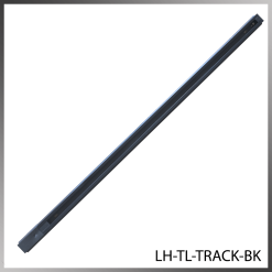 Rail & spots sur rail LED – finition noir