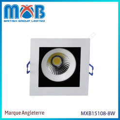 Luminaire LED – Blanc froid (6000–6500K) – finition blanc