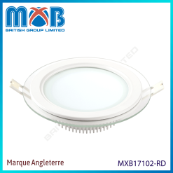 Spot LED 3 couleurs – LED 18W – en verre – finition blanc