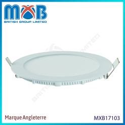 Downlight LED plat – LED 6W – finition blanc