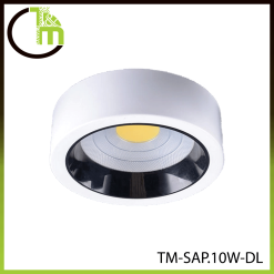 Spot LED COB – LED 10W – Blanc froid (6000–6500K) – finition blanc – TM