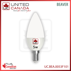 Ampoule LED – LED 5W – Douille E14 (petit culot) – Blanc chaud (3000K)