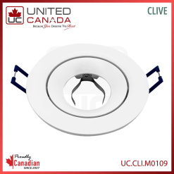 Supports spot (fittings) – finition blanc