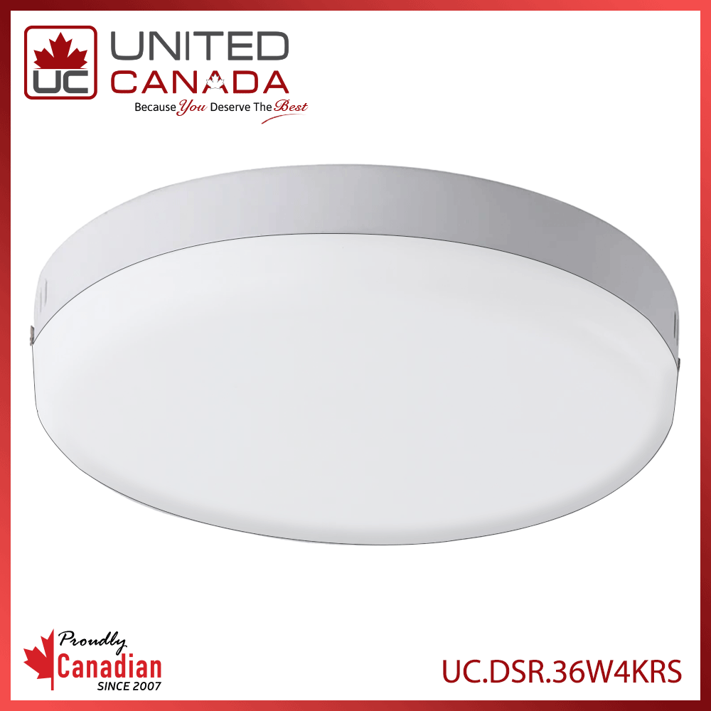 Plafonnier LED en saillie – LED 36W – Blanc neutre (4000K)