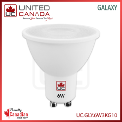 Ampoule spot LED – LED 6W – Blanc chaud (3000K) – finition blanc